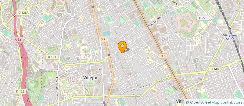 localisation de l'entreprise MONSIEUR FRANCK GUIGNON à VITRY-SUR-SEINE
