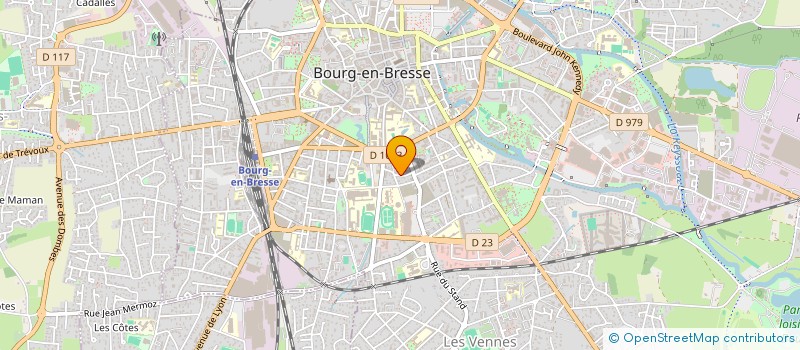 localisation de l'entreprise MONSIEUR FRANCK GUIGOUT à BOURG-EN-BRESSE