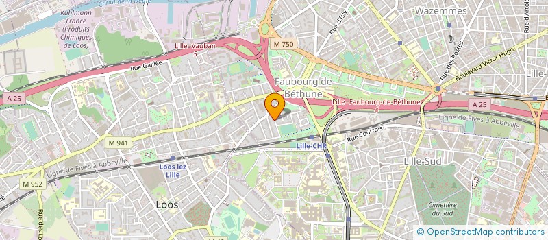 localisation de l'entreprise MONSIEUR FRANCK GUIHAL à LILLE