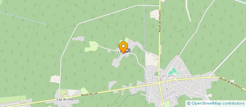 localisation de l'entreprise MONSIEUR FRANCK GUILBAUT  CARCANS