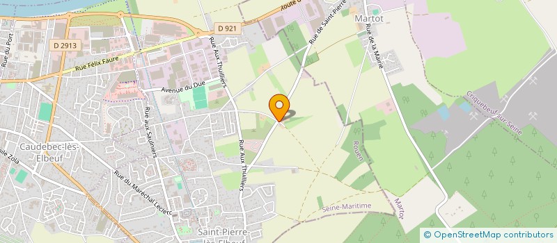 localisation de l'entreprise MONSIEUR FRANCK GUILBERT  SAINT-PIERRE-LES-ELBEUF