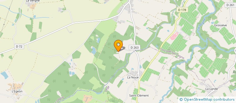 localisation de l'entreprise MONSIEUR FRANCK GUILLARD à CORCOUE-SUR-LOGNE