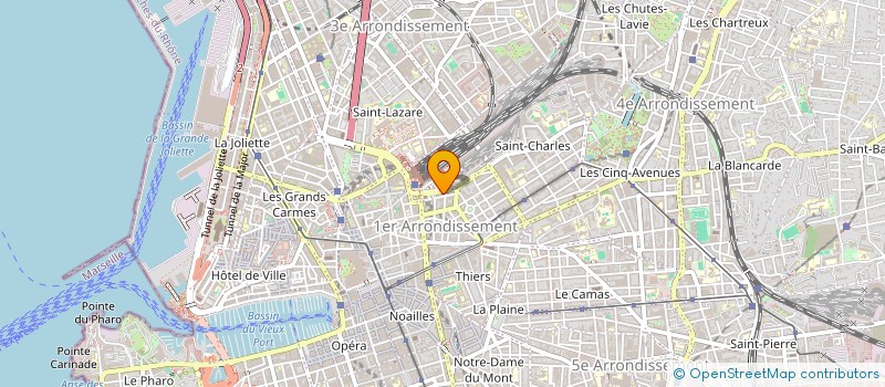 localisation de l'entreprise MONSIEUR FRANCK GUILLE  MARSEILLE