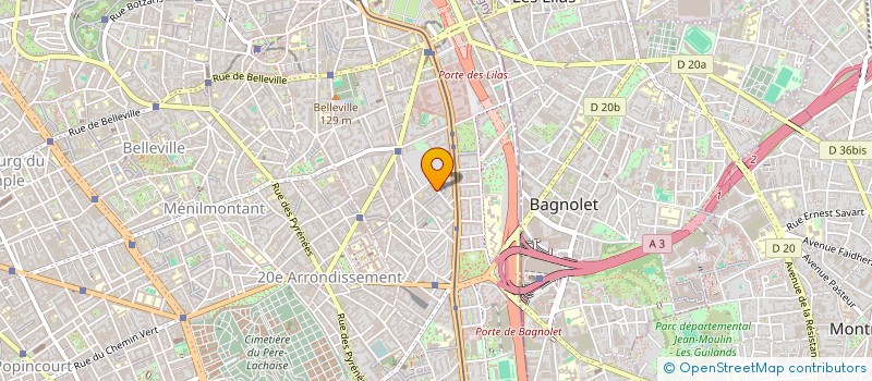 localisation de l'entreprise MONSIEUR FRANCK GUILLEMIN  PARIS