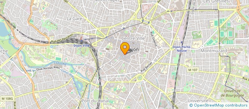 localisation de l'entreprise MONSIEUR FRANCK GUILLON à DIJON
