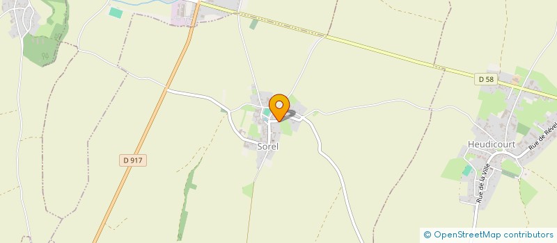 localisation de l'entreprise MONSIEUR FRANCK GUILLOT  SOREL