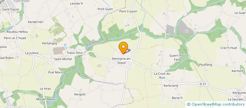 localisation de l'entreprise MONSIEUR FRANCK GUILLOU à PLOUHA