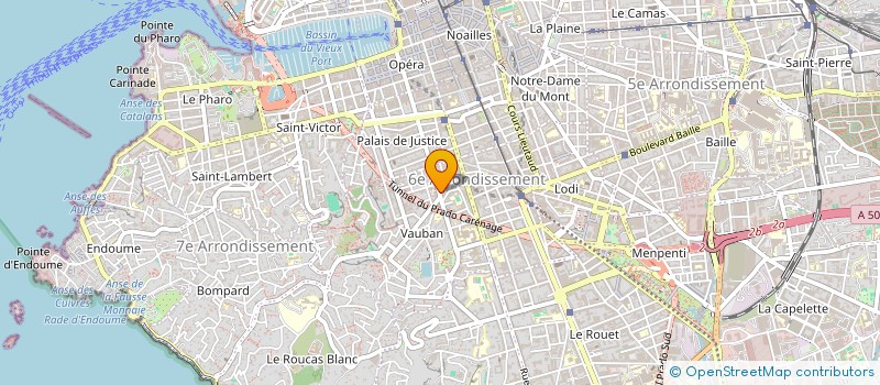 localisation de l'entreprise MONSIEUR FRANCK GURRIERI à MARSEILLE