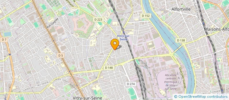 localisation de l'entreprise MONSIEUR FRANCK GUYOMAR à VITRY-SUR-SEINE