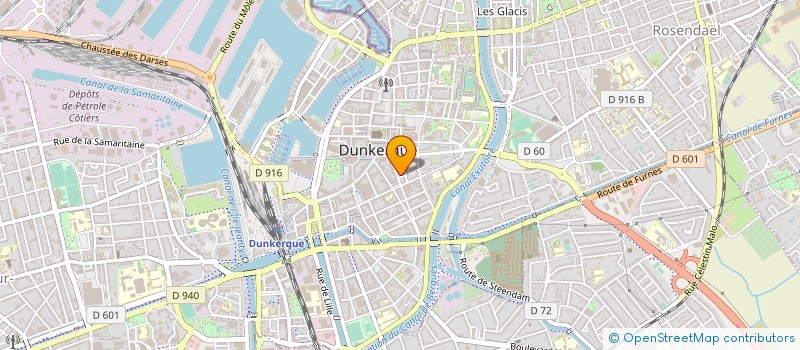 localisation de l'entreprise MONSIEUR FRANCK GYS  DUNKERQUE