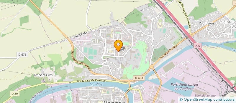 localisation de l'entreprise MONSIEUR FRANCK HADDADI  LA GRANDE-PAROISSE