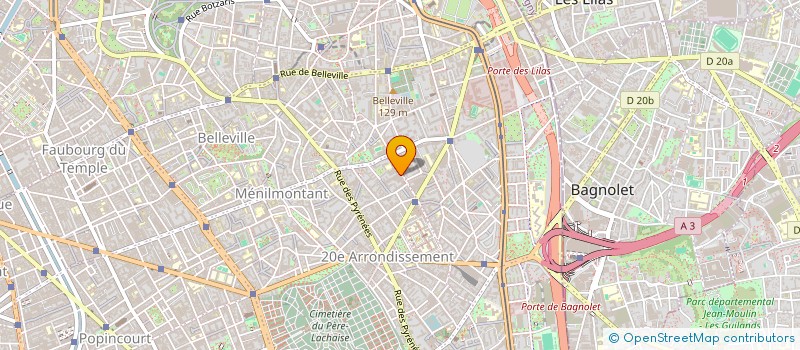 localisation de l'entreprise MONSIEUR FRANCK HAGGIAGE  PARIS