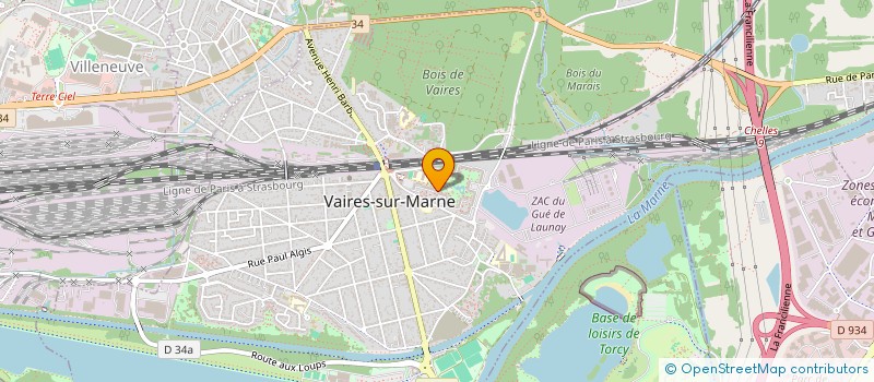 localisation de l'entreprise MONSIEUR FRANCK HAMONNEAU à VAIRES-SUR-MARNE