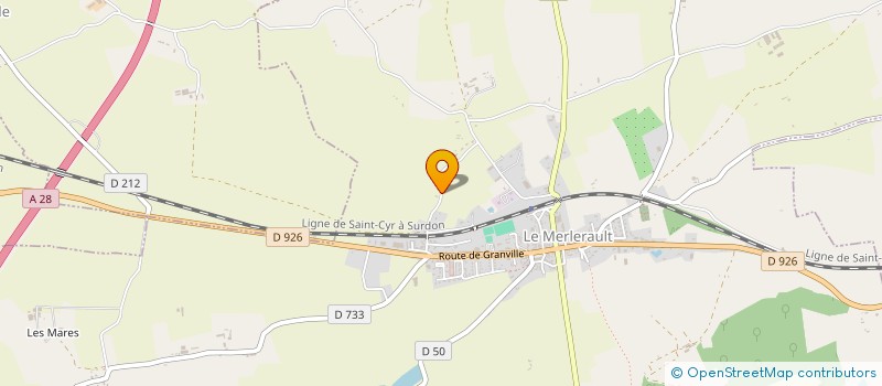 localisation de l'entreprise MONSIEUR FRANCK HANOUX à LE MERLERAULT