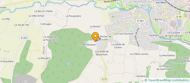 localisation de l'entreprise MONSIEUR FRANCK HARDUIN DE GROSVILLE  MONTFORT-SUR-MEU