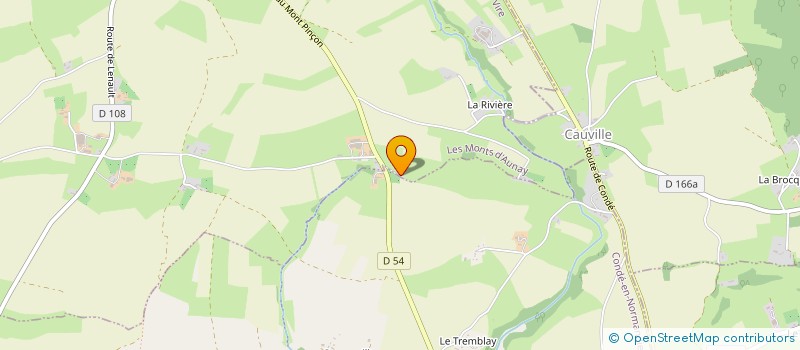 localisation de l'entreprise MONSIEUR FRANCK HARDY à SOULEUVRE EN BOCAGE