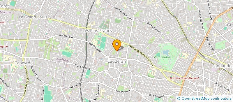 localisation de l'entreprise MONSIEUR FRANCK HAZERA à BORDEAUX