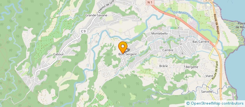 localisation de l'entreprise MONSIEUR FRANCK HEGESIPPE  PETIT-BOURG