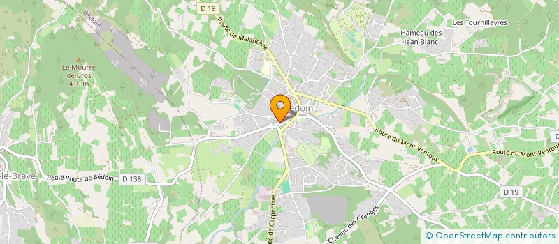 localisation de l'entreprise MONSIEUR FRANCK HEINZ  BEDOIN