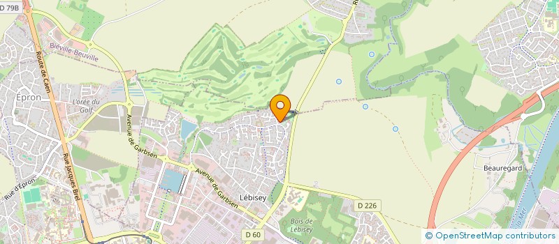 localisation de l'entreprise MONSIEUR FRANCK HENNEQUART  HEROUVILLE-SAINT-CLAIR