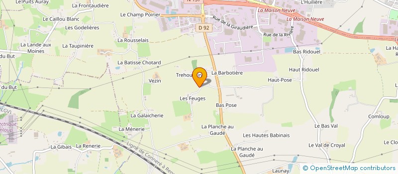 localisation de l'entreprise MONSIEUR FRANCK HENNEQUIN à NOYAL-SUR-VILAINE