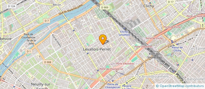 localisation de l'entreprise MONSIEUR FRANCK HERBIN à LEVALLOIS-PERRET