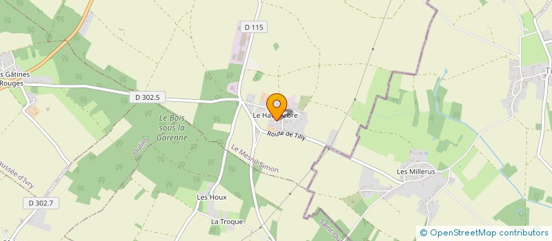 localisation de l'entreprise MONSIEUR FRANCK HERMAN à LE MESNIL-SIMON