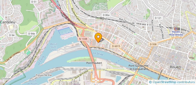 localisation de l'entreprise MONSIEUR FRANCK HERNAS à ROUEN