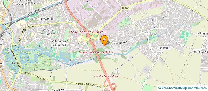 localisation de l'entreprise MONSIEUR FRANCK HERVY  PERIGNY