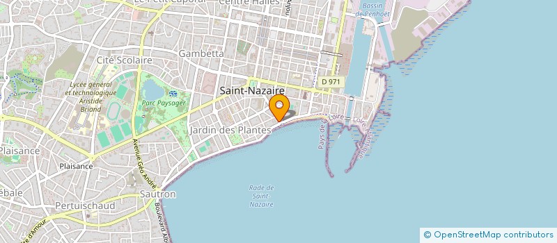 localisation de l'entreprise MONSIEUR FRANCK HEURTEBISE à SAINT-NAZAIRE