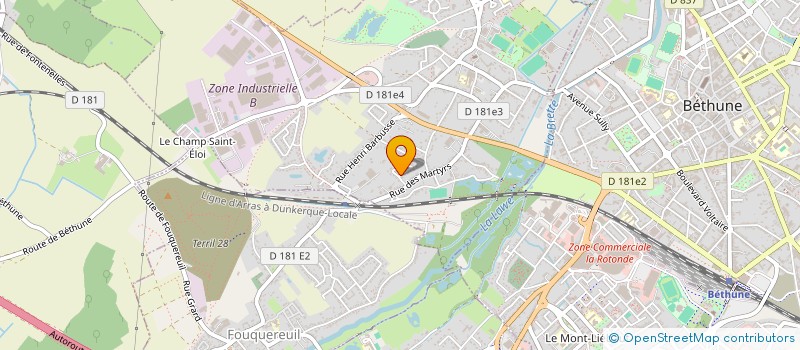 localisation de l'entreprise MONSIEUR FRANCK HOCHEDEZ  ANNEZIN