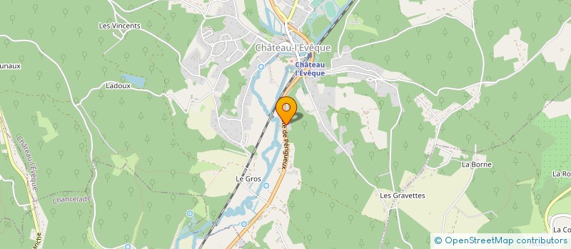 localisation de l'entreprise MONSIEUR FRANCK HOLLIER  AGONAC