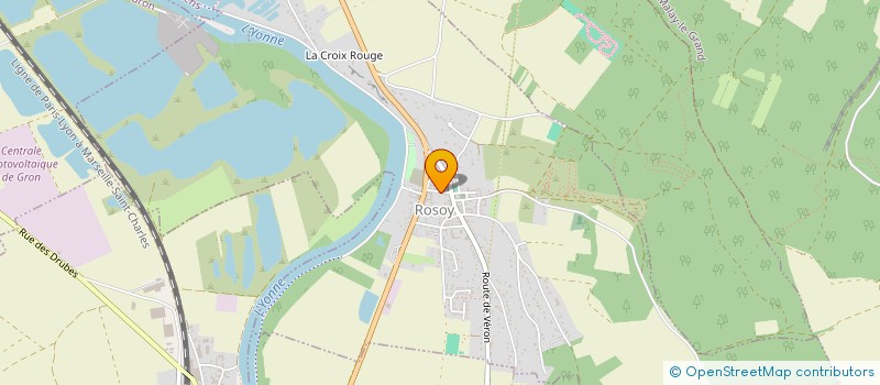 localisation de l'entreprise MONSIEUR FRANCK HORN  CHARNY OREE DE PUISAYE