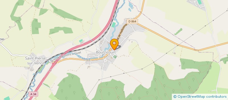 localisation de l'entreprise MONSIEUR FRANCK HOUADEC à BOULZICOURT