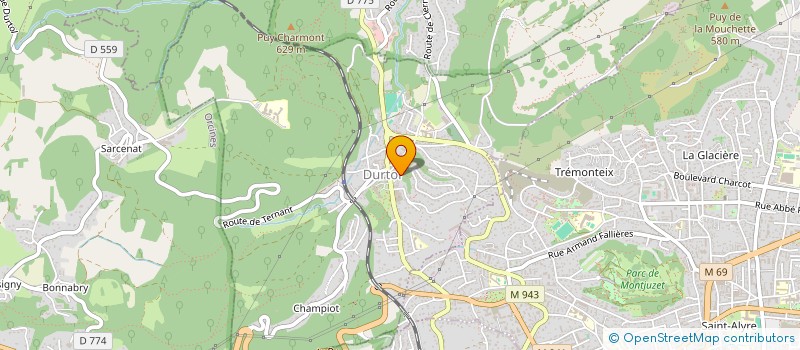 localisation de l'entreprise MONSIEUR FRANCK HOUBERT  DURTOL