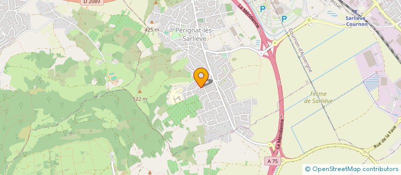 localisation de l'entreprise MONSIEUR FRANCK HOUBERT  PERIGNAT-LES-SARLIEVE