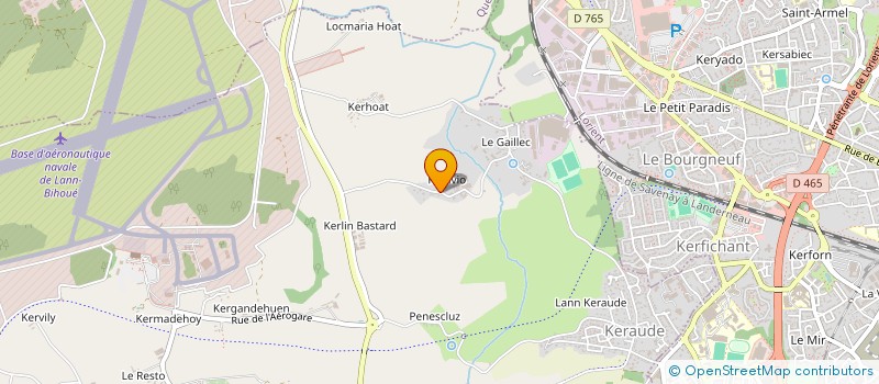 localisation de l'entreprise MONSIEUR FRANCK HOUSSIN à PLOEMEUR