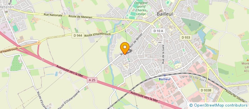 localisation de l'entreprise MONSIEUR FRANCK HOUVENAEGHEL à BAILLEUL