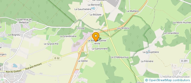localisation de l'entreprise MONSIEUR FRANCK HUARD à TOUROUVRE AU PERCHE