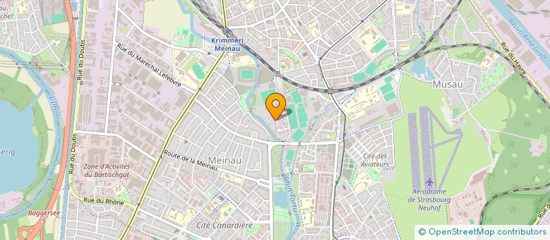 localisation de l'entreprise MONSIEUR FRANCK HUCKENDUBLER  STRASBOURG