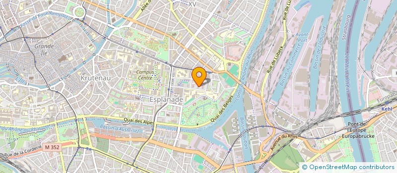 localisation de l'entreprise MONSIEUR FRANCK HYVERNAT  STRASBOURG