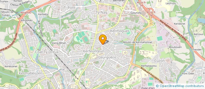 localisation de l'entreprise MONSIEUR FRANCK IDELOT à QUIMPER