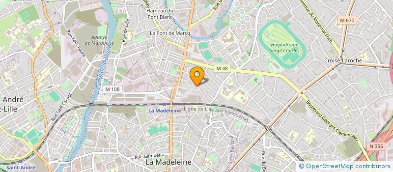 localisation de l'entreprise MONSIEUR FRANCK IDIR à MARCQ-EN-BARŒUL