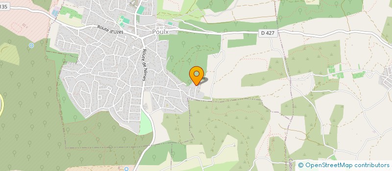 localisation de l'entreprise MONSIEUR FRANCK IMPERATO  POULX