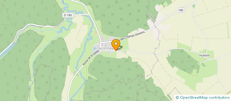 localisation de l'entreprise MONSIEUR FRANCK JACOB  TACONNAY