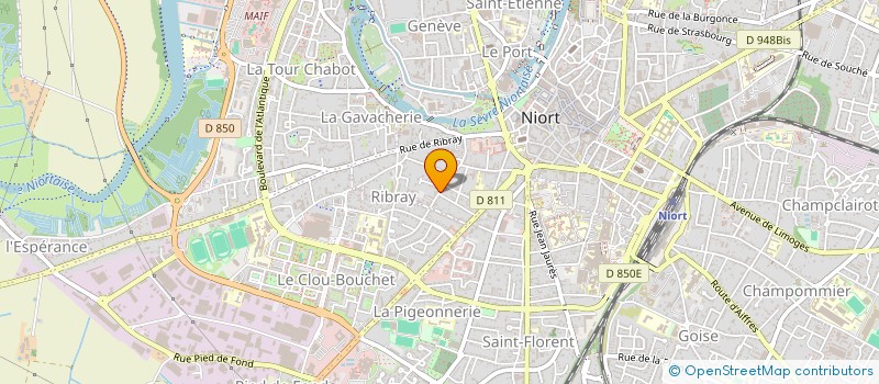 localisation de l'entreprise MONSIEUR FRANCK JACOPIN à BRESSUIRE