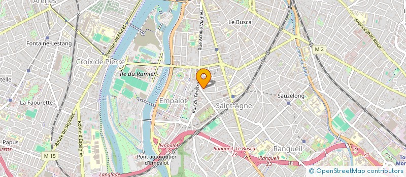 localisation de l'entreprise MONSIEUR FRANCK JACQUES à TOULOUSE