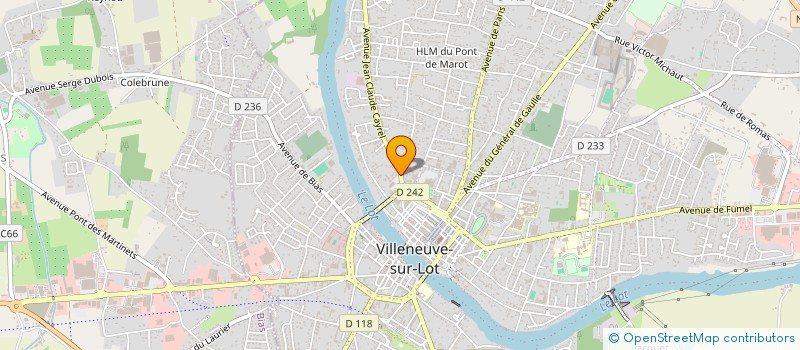 localisation de l'entreprise MONSIEUR FRANCK JACQUETTE à VILLENEUVE-SUR-LOT