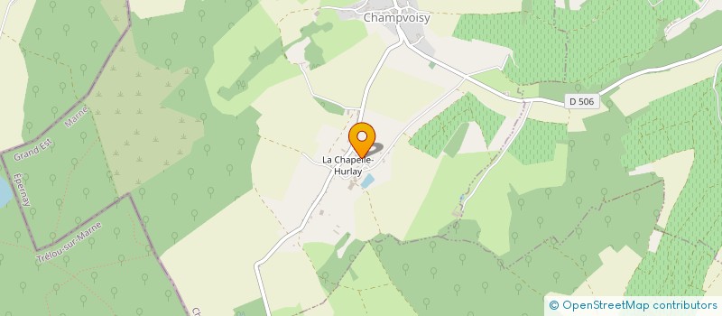 localisation de l'entreprise MONSIEUR FRANCK JACQUOT  CHAMPVOISY