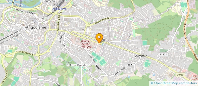 localisation de l'entreprise MONSIEUR FRANCK JAHIER à ANGOULEME